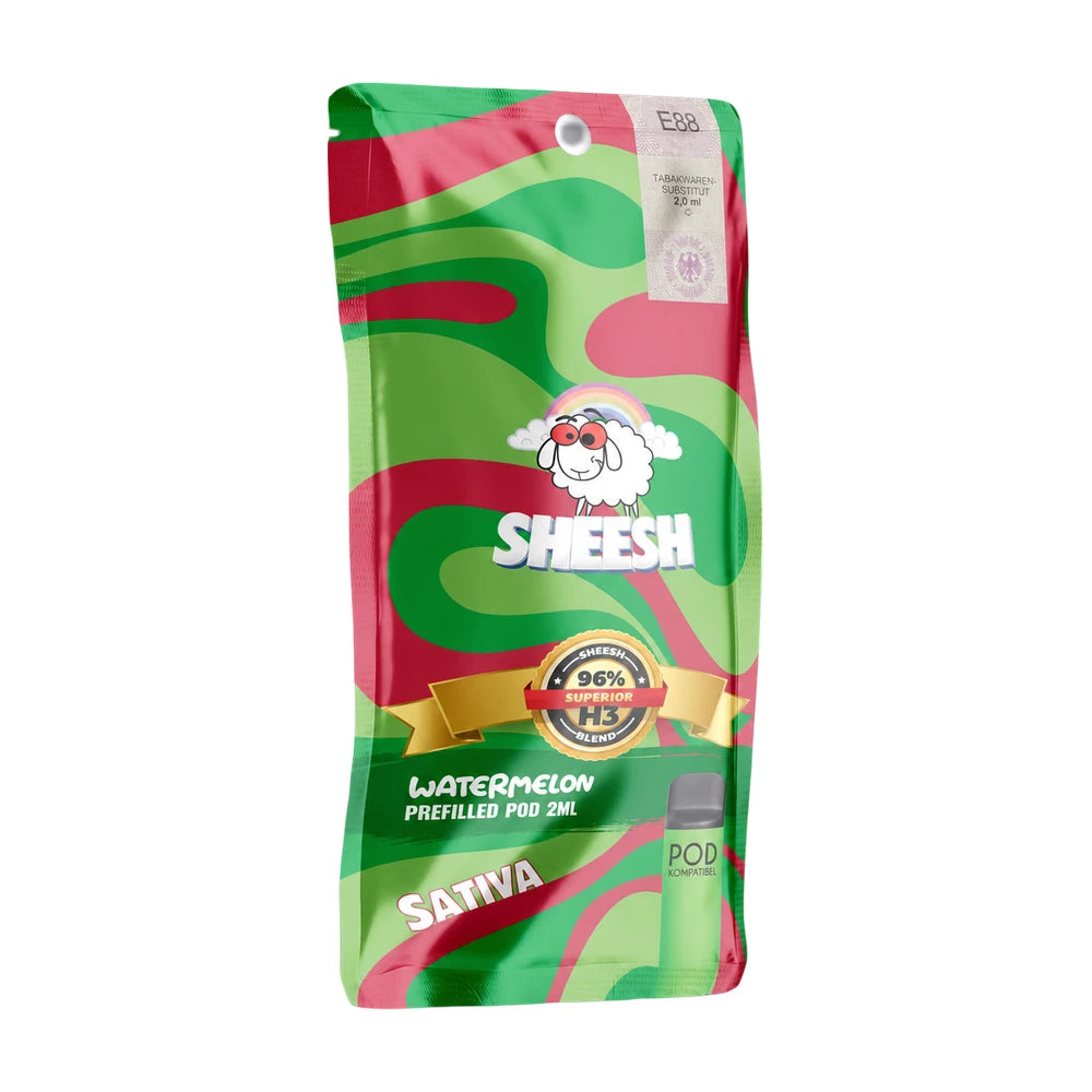 SHEESH - 96% H3 Superior Pod 2ml - Melon Runtz/Watermelon