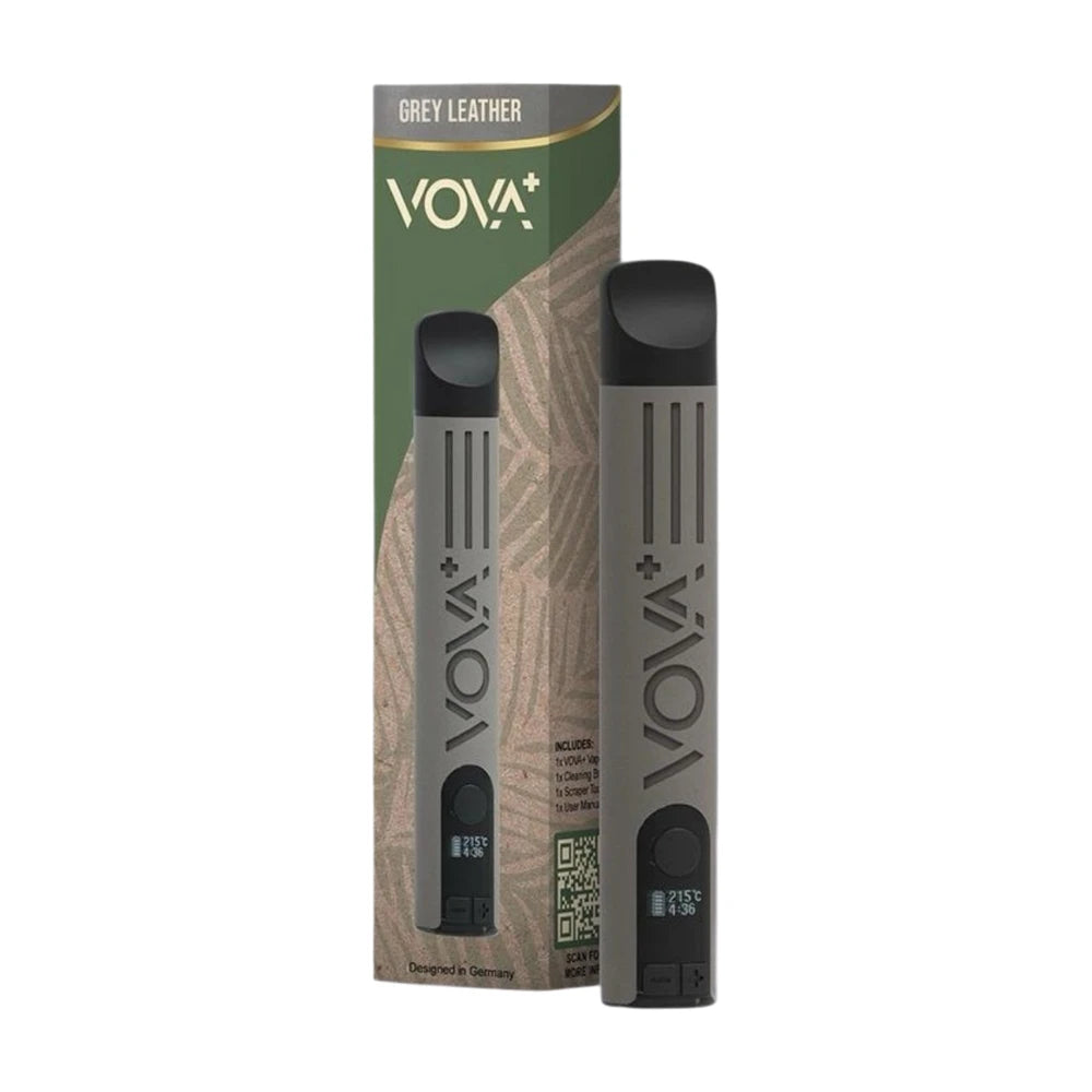Vova Plus Vaporizer - Grey Leather